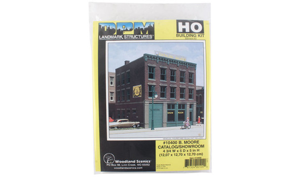 DPM #10400 -  B. Moore Catalog Showroom - HO Scale