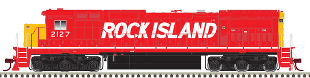 PRE-ORDER: Atlas 40005648 - GE DASH 8-40C DC Silent Rock Island (RI) 2127 - N Scale