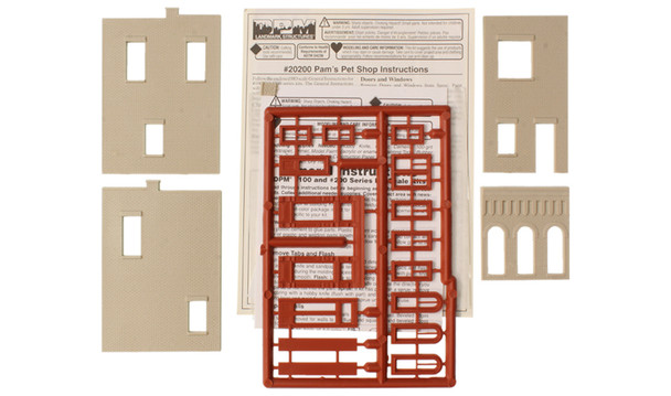 DPM #20200 -  Pam's Pet Shop - HO Scale