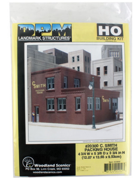 DPM #20300 - C. Smith Packing House - HO Scale Kit