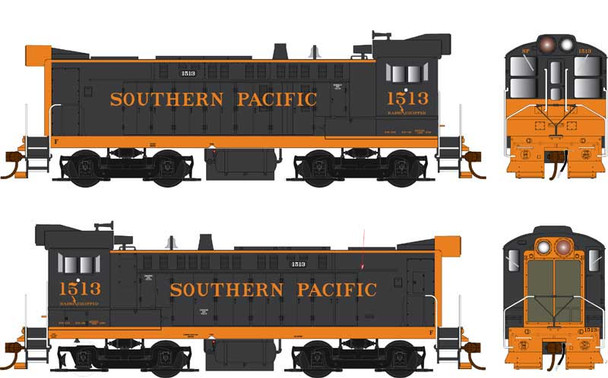 PRE-ORDER: Bowser 25492 - Baldwin S-12 w/ DCC and Sound Southern Pacific (SP) 2130 - HO Scale