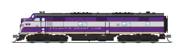 PRE-ORDER: Broadway Limited 8761 - EMD E7A w/ DCC and Sound Atlantic Coast Line (ACL) 536 - N Scale