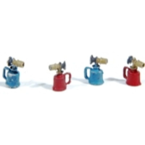 Durango Press 74 - Kerosene Style Blow Torch(4)    - HO Scale Kit