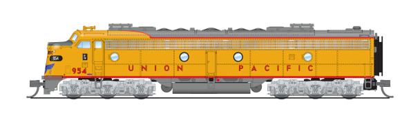 PRE-ORDER: Broadway Limited 8827 - EMD E9A w/ DCC and Sound Union Pacific (UP) 961 - N Scale