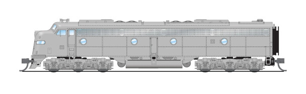 PRE-ORDER: Broadway Limited 8829 - EMD E8A w/ DCC and Sound Undecorated  - N Scale