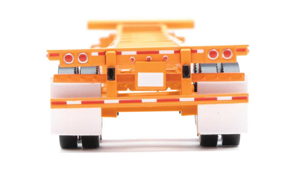 Walthers SceneMaster 949-4602 - 53' Container Chassis (2-Pack) Orange  - HO Scale