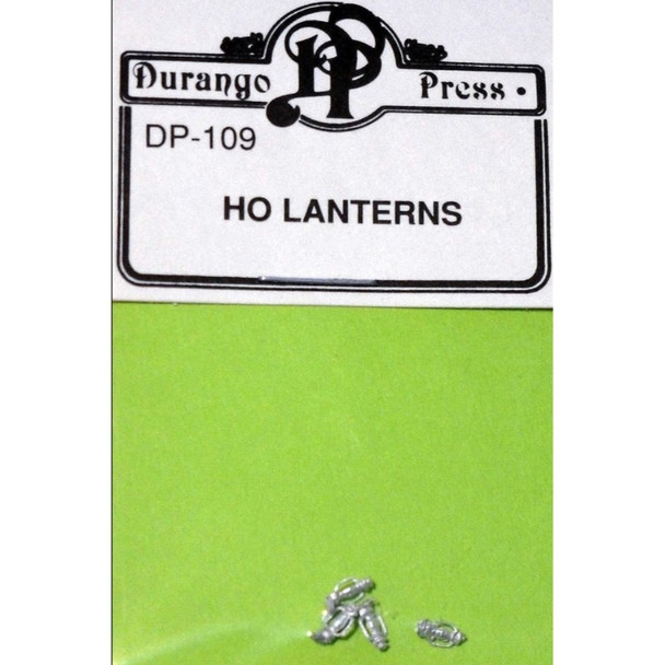 Durango Press 109 - Lanterns (4)    - HO Scale Kit