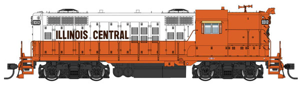 PRE-ORDER: Walthers Proto 920-49805 - EMD GP9 DC Silent Illinois Central (IC) 9350 - HO Scale