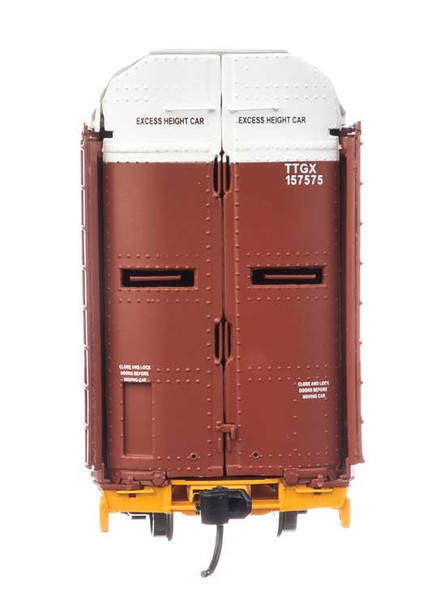 Walthers Proto 920-101525 - 89' Thrall Bi-Level Auto Rack Norfolk Southern (NS) TTGX 157575 - HO Scale