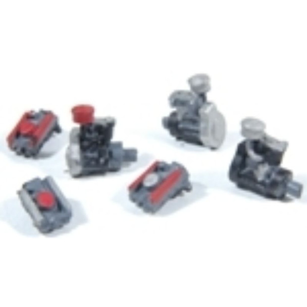 Durango Press 138 - Auto Engines 2 Styles(6)    - HO Scale Kit