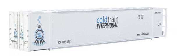 Walthers SceneMaster 949-8704 - 53' Reefer Container Cool Train Intermodal  - HO Scale