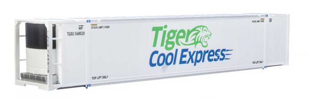 Walthers SceneMaster 949-8708 - 53' Reefer Container Tiger Cool Express  - HO Scale