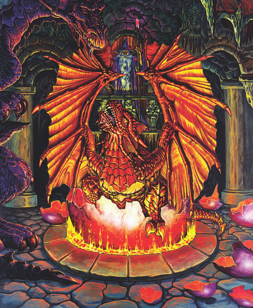 SunsOut 20144 - Birth of a Fire Dragon Jigsaw Puzzle  -