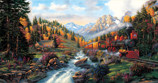 SunsOut 26213 - Autumn Run Jigsaw Puzzle  -