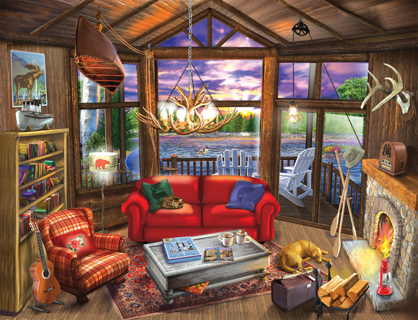 SunsOut 31479 - Evening at the Lake Jigsaw Puzzle  -