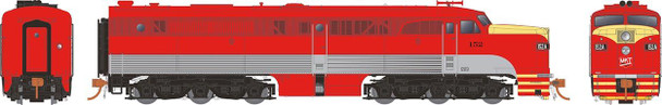 PRE-ORDER: Rapido 23055 - ALCo PA-1 DC Silent Missouri-Kansas-Texas (MKT) 152 - HO Scale