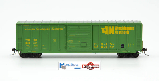 Home Shops HFB-018-001 - Intermountain PS 5277 50' Boxcar Washington Northern (WNRR) 333801 - HO Scale