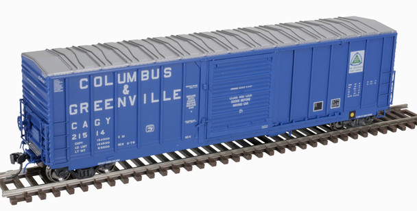 Atlas 20007139 - CNCF 5000 Box Car Columbus and Greenville (CAGY) 21514 - HO Scale