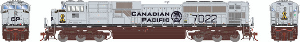 PRE-ORDER: Athearn Genesis 1149 - EMD SD70ACu DC Silent Canadian Pacific (CP) 7022 - HO Scale
