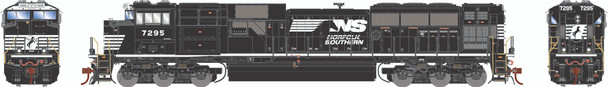 PRE-ORDER: Athearn Genesis 1162 - EMD SD70ACu w/ DCC and Sound Norfolk Southern (NS) 7295 - HO Scale