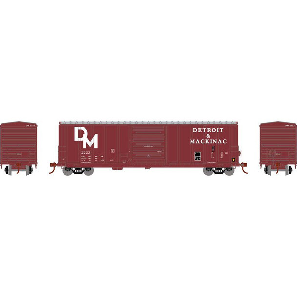 Athearn 15953 - 50' PS 5277 Boxcar Detroit & Mackinac (DM) 2223 - HO Scale