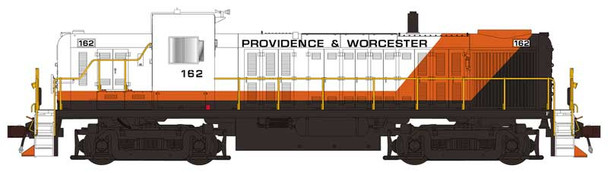 PRE-ORDER: Bowser 25554 - ALCo RS-3 DC Silent Providence and Worcester (PW) 165 - HO Scale