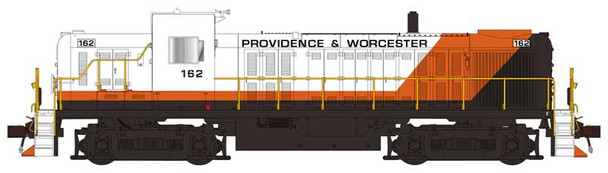 PRE-ORDER: Bowser 25555 - ALCo RS-3 w/ DCC and Sound Providence and Worcester (PW) 162 - HO Scale