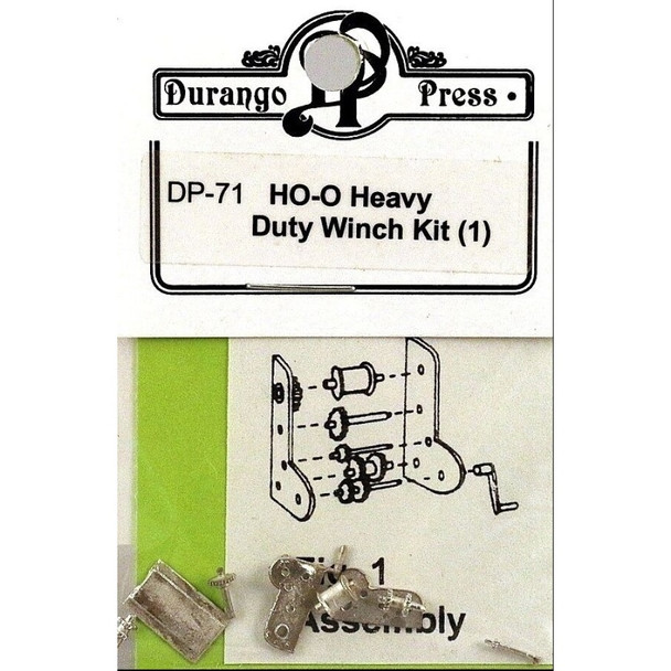 Durango Press 71 - Heavy Duty Winch Kit    - HO Scale Kit