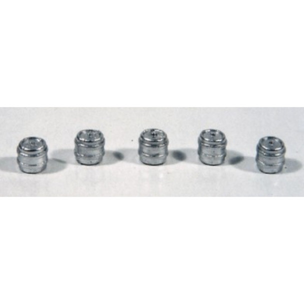 Durango Press 77 - Small Aluminum Kegs (5)    - HO Scale Kit