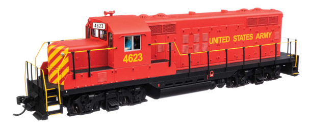 Walthers Mainline 910-20430 - EMD GP9 w/ DCC and Sound US Army (USAX) 4623 - HO Scale