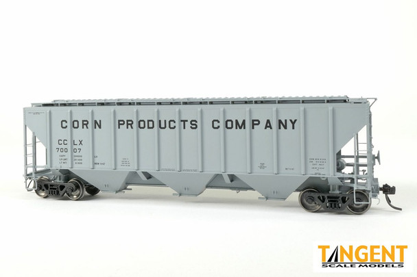 Tangent Scale Models 21032-01 - PS4427 High Side Covered Hopper Corn Products (CCLX) 70002 - HO Scale