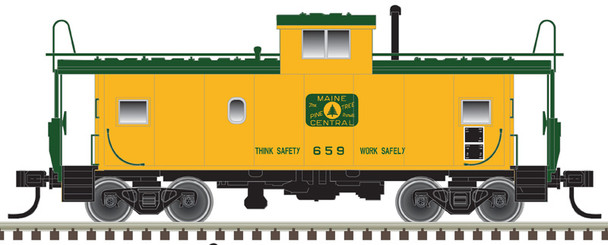 Atlas 50005606 - Standard Cupola Caboose Maine Central (MEC) 659 - N Scale