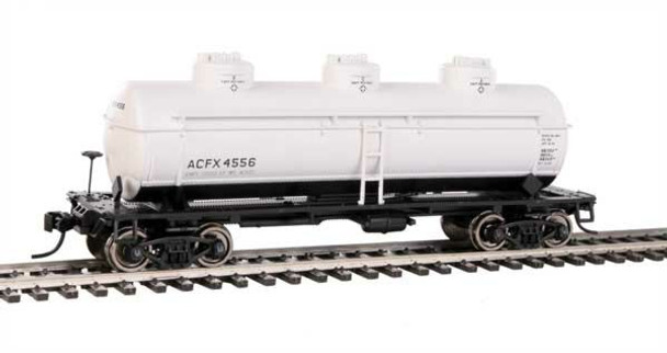 Walthers Mainline 910-1128 - 36' 3-Dome Tank Car American Car & Foundry (ACFX) 4556 - HO Scale