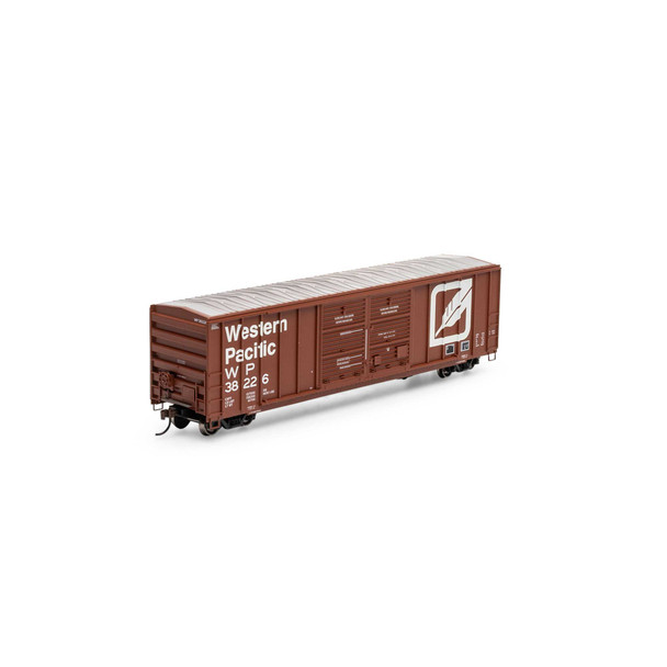 Athearn 15880 - 50' FMC 5077 Center Door Boxcar Western Pacific (WP) 38226 - HO Scale