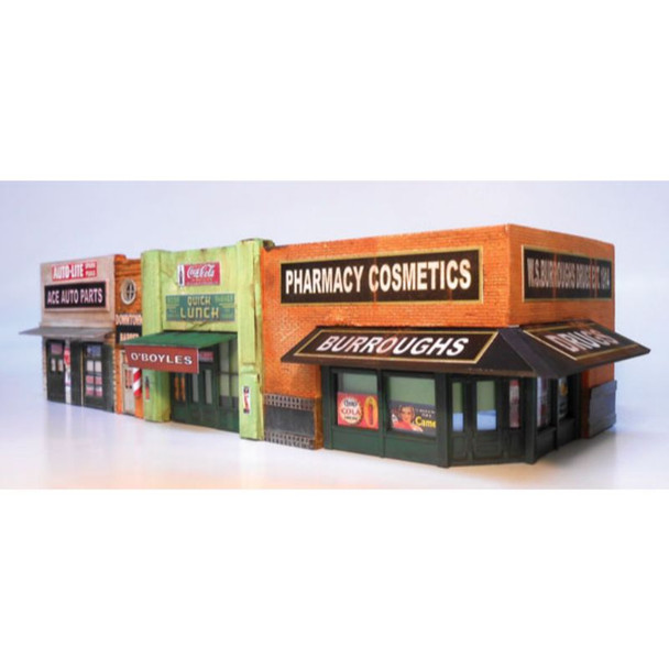 Downtown Deco 1062 - Classic American Block    - HO Scale Kit