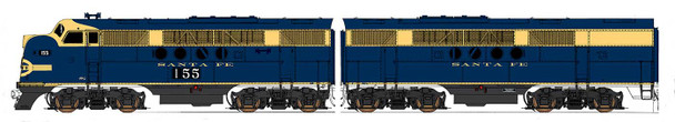 PRE-ORDER: InterMountain 69013-07 - EMD FT Set DC Silent Atchison, Topeka and Santa Fe (ATSF) 150/A - N Scale