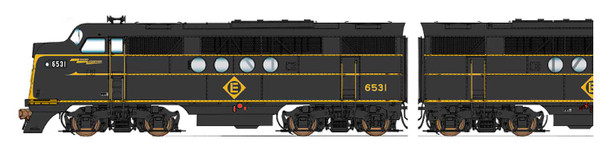 PRE-ORDER: InterMountain 69034-01 - EMD FT Set DC Silent Erie Lackawanna (EL) 6531/6532 - N Scale