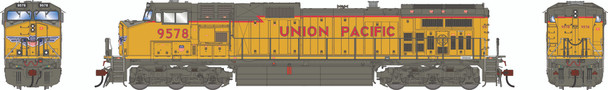 PRE-ORDER: Athearn Genesis 1193 - GE Dash 9-44CW DC Silent Union Pacific (UP) 9578 - HO Scale