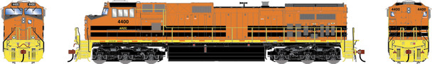 PRE-ORDER: Athearn Genesis 1231 - GE Dash 9-44CW w/ DCC and Sound Arizona and California Railroad (ARZC) (GWRR) 4400 - HO Scale