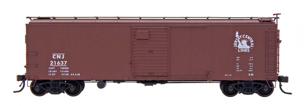 InterMountain 37156-25 - X-29 Boxcar Central of New Jersey (CNJ) 21076 - HO Scale