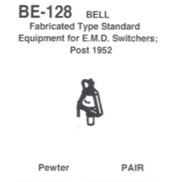Details West 128 - Bell Fabricated Type EMD SWâ€™s Post 1952 pr  - HO Scale