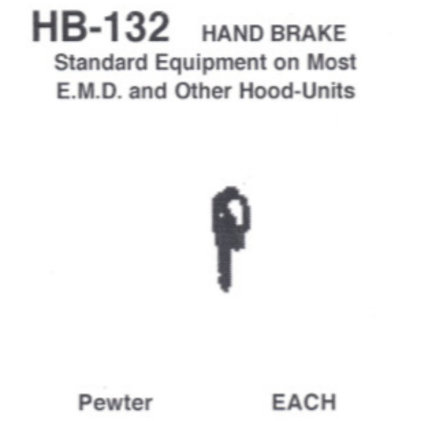 Details West 132 - Hand Brake EMD & Other Hood Units  - HO Scale