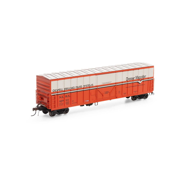 Athearn 18437 - N.A.C.C. 50' Box Car Dresser Magcobar (NIRX) 42984 - HO Scale