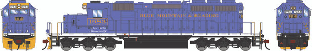 PRE-ORDER: Athearn 1807 - EMD SD40-2 DC Silent Reading Blue Mountain and Northern Railroad (RBMN) 1983 - HO Scale