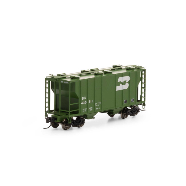 Athearn 17239 - PS-2 2600 Covered Hopper Burlington Northern (BN) 430211 - N Scale