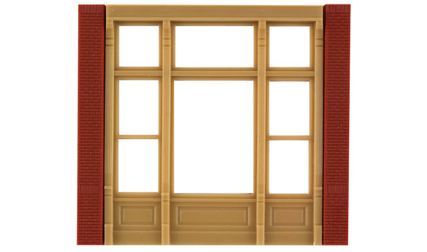 Design Preservation Models (DPM) 30142 - Modular Building System - Street Level Victorian Window  - HO Scale Kit