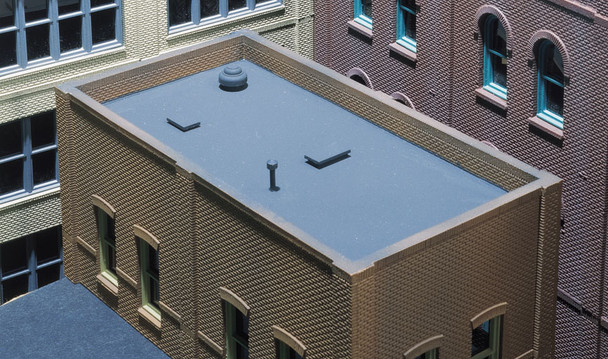 Design Preservation Models (DPM) 30190 - Modular Building System - Roof and Trim  - HO Scale Kit