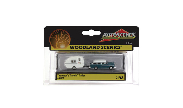 Woodland Scenics AS5328 - Thompson's Travelin' Trailer - N Scale