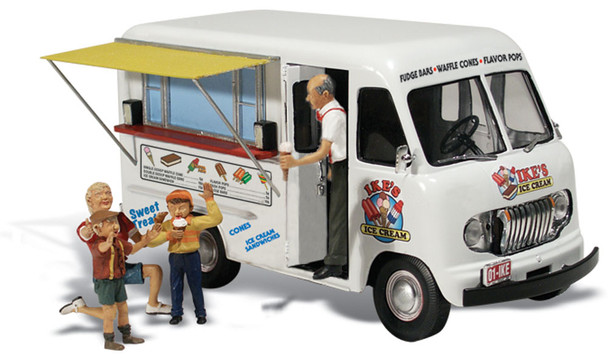 Woodland Scenics AS5338 - Ike's Ice Cream Truck - N Scale