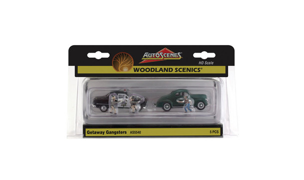 Woodland Scenics AS5540 - Getaway Gangsters - HO Scale